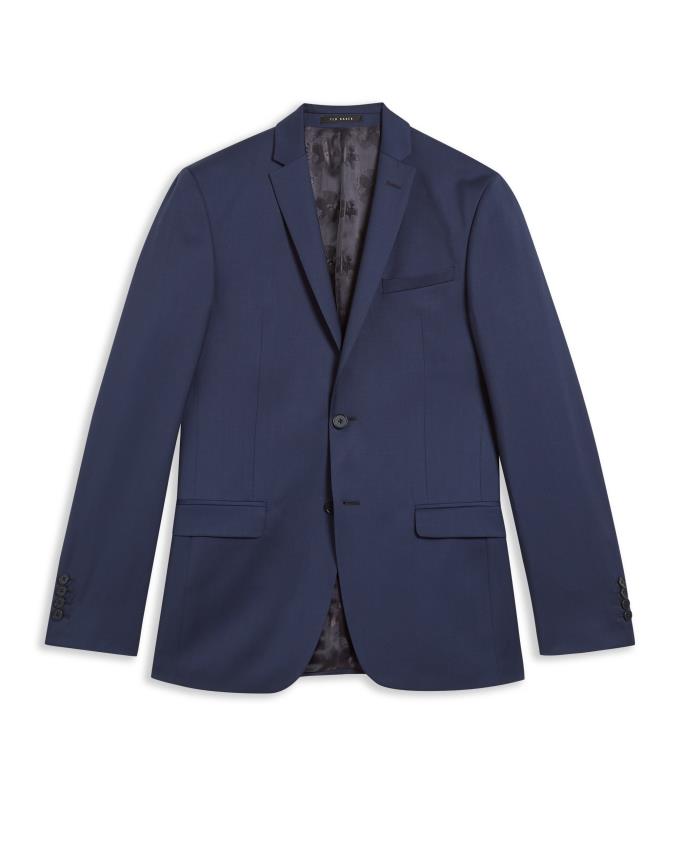 Veste Ted Baker Slim Navy Twill Suit Bleu Marine Homme | DZF-21346712